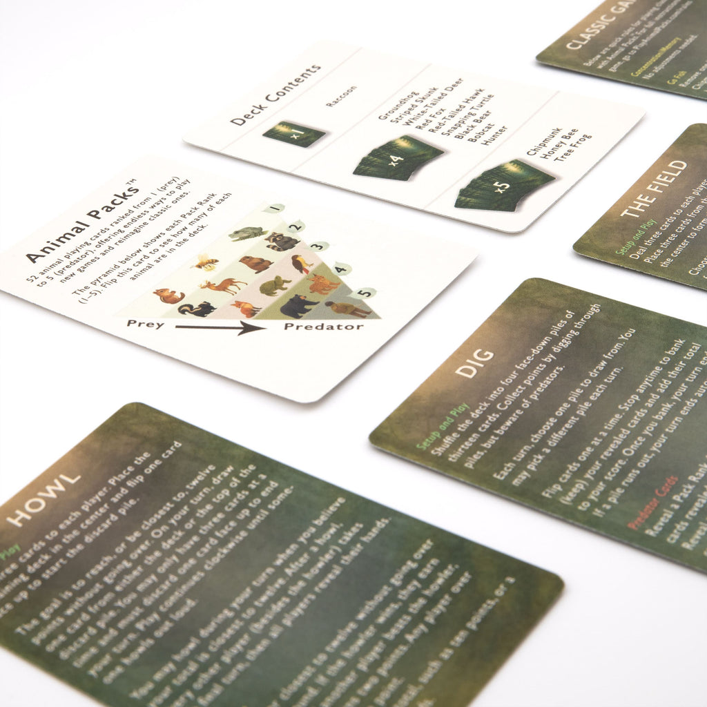 Animal Packs - Woodlands